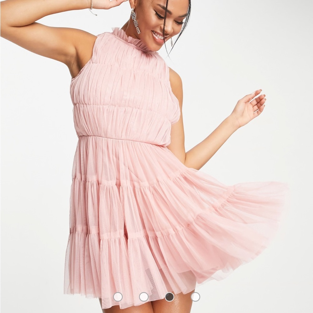 Pink Sleeveless Dress